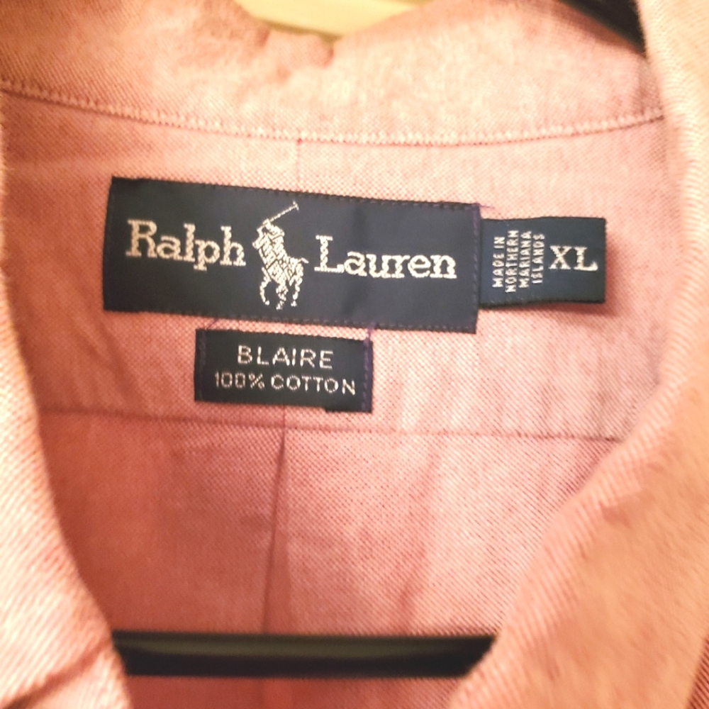 RALPH Lauren button down long sleeve shirt